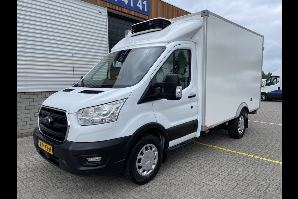 Ford Transit 2.0 TDCI 130pk automaat / smartbox bakwagen met Carrier 0 graden celsius koeling ! / lease vanaf € 638 / airco / cruise / navi / achteruit rijcamera / zijdeur