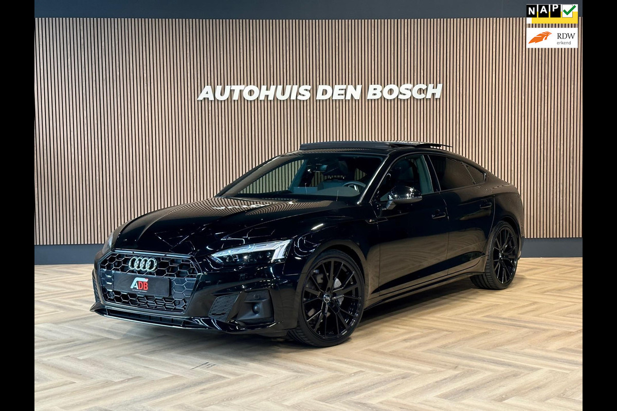 Audi A5 Sportback 40 TFSI 204PK S-Line Edition. Panodak