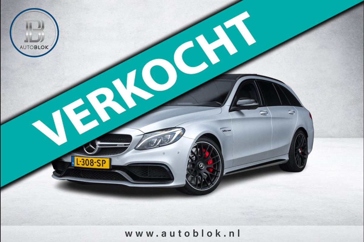 Mercedes-Benz C-Klasse Estate 63s AMG | DESIGNO | NIEUWSTAAT | Pano | Memory