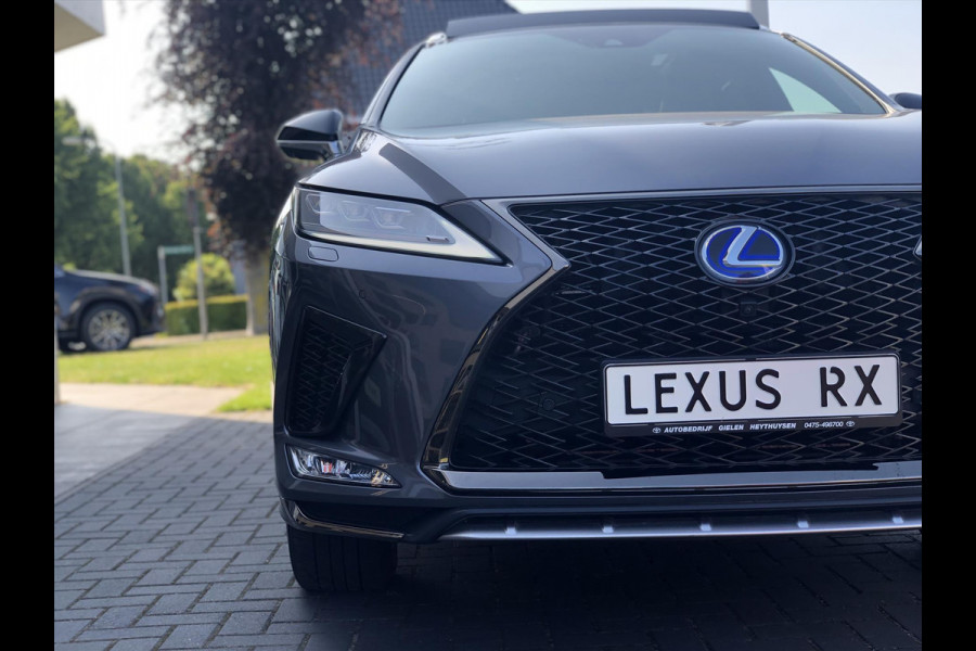 Lexus RX 450h AWD F Sport Premium | Facelift, Head Up Display, Mark Levinson, Panoramisch Schuif-/Kanteldak, Stoelventilatie, 360 camera