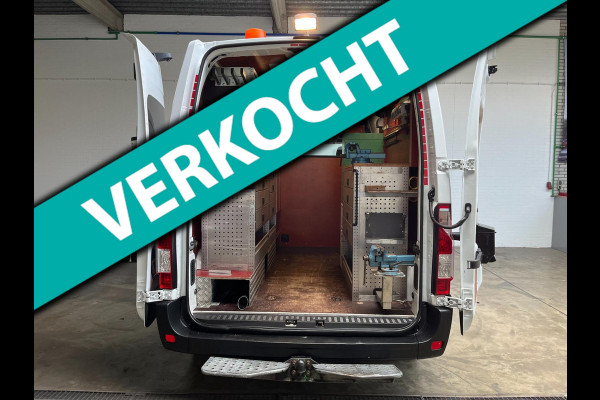 Renault Master SERVICEWAGEN 2.3 DCI 136PK L2H2 VICTRON V230 STANDKACHEL ALUCA INRICHTING TREKHAAK RIJKLAARPRIJS!