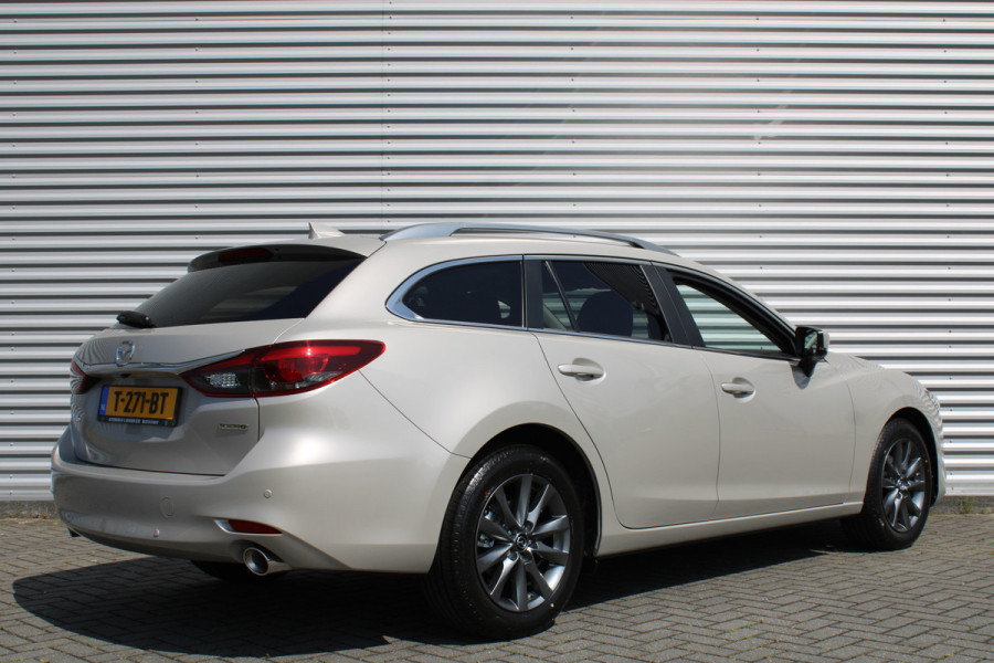 Mazda 6 Sportbreak 2.0 SkyActiv-G 6AT 165PK Centre-Line | BTW Auto | Navi | 17" LM | Airco | Cruise | Head-up display | Automaat |