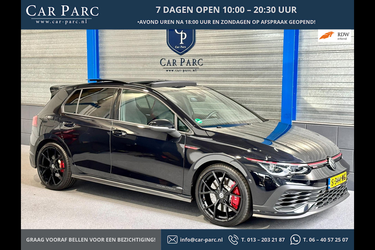 Volkswagen Golf 2.0 TSI GTI Clubsport 300PK BTW/IQ LED/VIRTUAL/PANO/HUD/LEER+S.VERWARMING/HARMAN/LMV/LINE/ACC/ECC/APK 03-'24