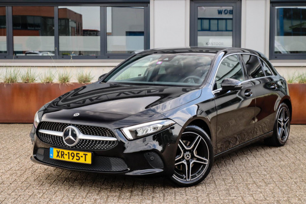 Mercedes-Benz A-Klasse 200 Launch Sport Edition AMG 7G Automaat 163pk Dealer|Widescreen|LED|Leder|NAVI|Lane|Carbon|18inch|Trekhaak