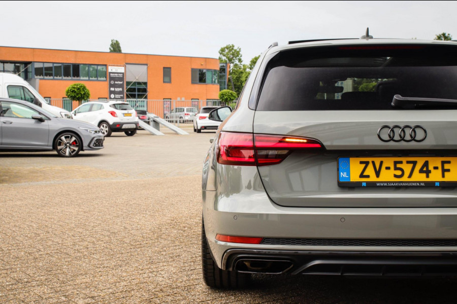 Audi A4 Avant 40 2.0TFSI S line Black Edition Facelift 190pk S-Tronic 1e|Panoramadak|Virtual Cockpit|Leder|LED Matrix|Camera|Black