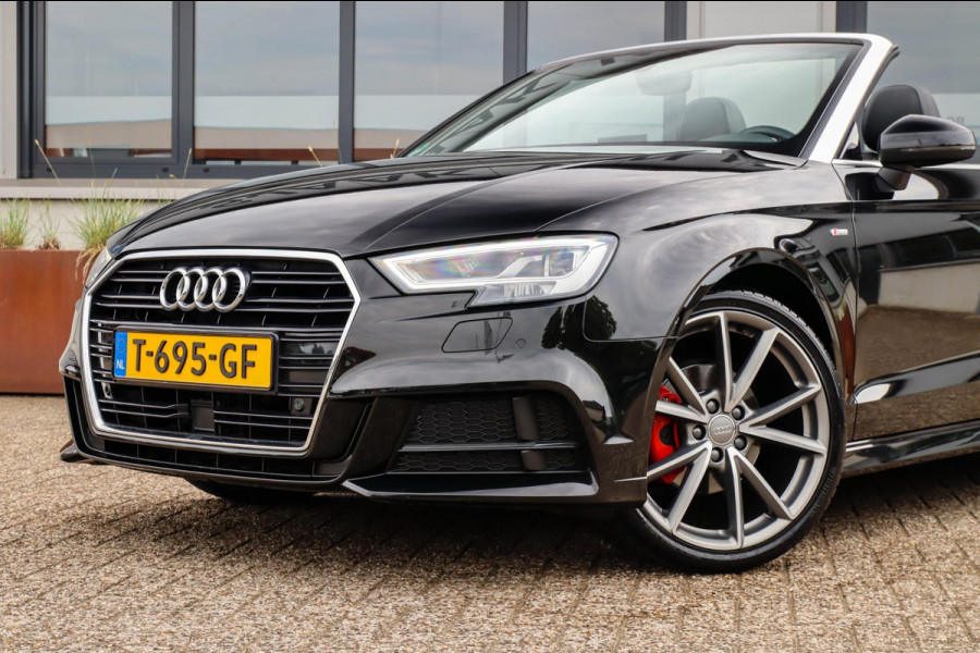 Audi A3 Cabriolet Facelift 1.4 TFSI Sport Pro Line S Line S-Tronic Automaat 1e|DLR|Virtual Cockpit|LED Matrix|Leder|ACC|CarPlay|19