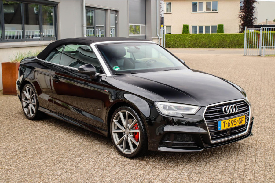 Audi A3 Cabriolet Facelift 1.4 TFSI Sport Pro Line S Line S-Tronic Automaat 1e|DLR|Virtual Cockpit|LED Matrix|Leder|ACC|CarPlay|19