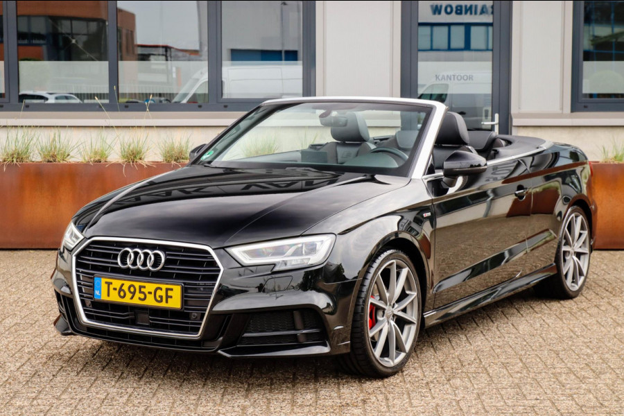 Audi A3 Cabriolet Facelift 1.4 TFSI Sport Pro Line S Line S-Tronic Automaat 1e|DLR|Virtual Cockpit|LED Matrix|Leder|ACC|CarPlay|19