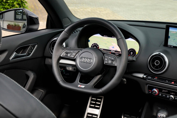 Audi A3 Cabriolet Facelift 1.4 TFSI Sport Pro Line S Line S-Tronic Automaat 1e|DLR|Virtual Cockpit|LED Matrix|Leder|ACC|CarPlay|19