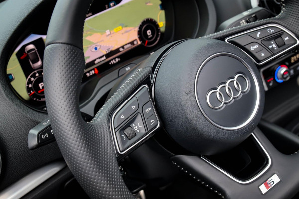 Audi A3 Cabriolet Facelift 1.4 TFSI Sport Pro Line S Line S-Tronic Automaat 1e|DLR|Virtual Cockpit|LED Matrix|Leder|ACC|CarPlay|19