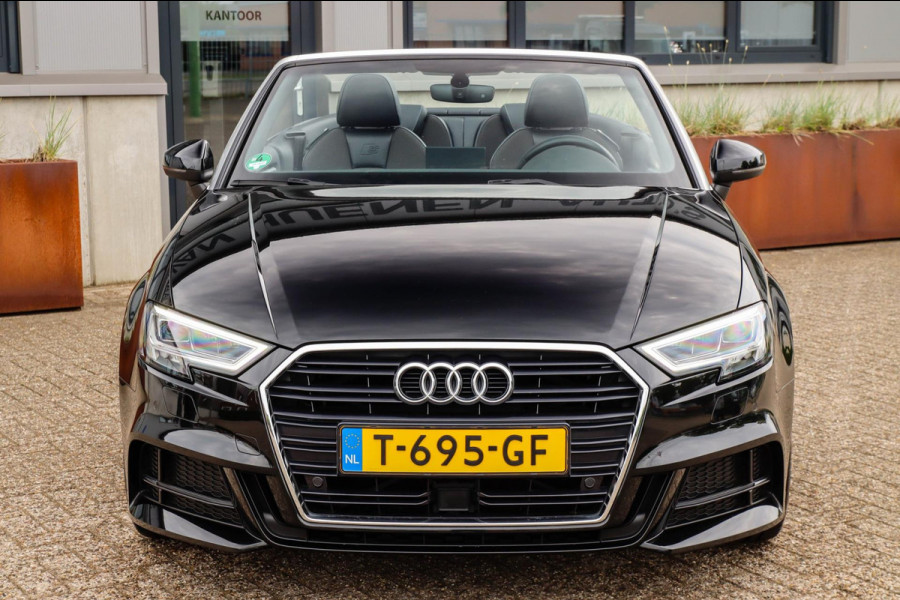 Audi A3 Cabriolet Facelift 1.4 TFSI Sport Pro Line S Line S-Tronic Automaat 1e|DLR|Virtual Cockpit|LED Matrix|Leder|ACC|CarPlay|19