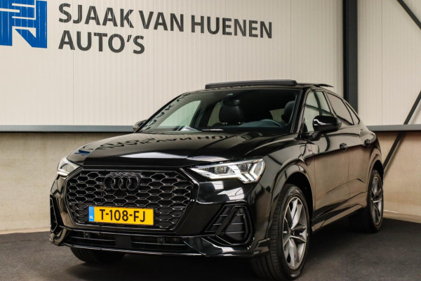 Audi Q3 Sportback 45 TFSI e S Line Edition 245pk S-Tronic 1e Eig|DLR|Panoramadak|Virtual Cockpit|LED Matrix|Leder|ACC|Camera|Black