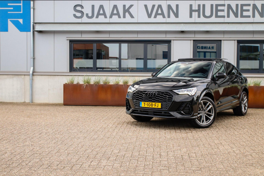 Audi Q3 Sportback 45 TFSI e S Line Edition 245pk S-Tronic 1e Eig|DLR|Panoramadak|Virtual Cockpit|LED Matrix|Leder|ACC|Camera|Black