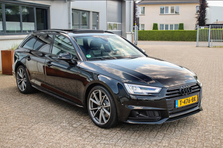 Audi A4 Avant 40 2.0TFSI S line Black Edition Facelift 190pk S-Tronic! 1e|DLR|Panoramadak|Virtual Cockpit|Leder|LED|360|ACC|Black