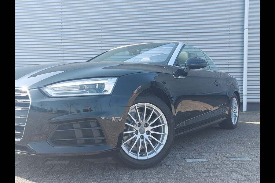 Audi A5 Cabriolet 2.0 TFSI MHEV Pro Line Automaat, airco,navigatie,stoelverwarming,lederen bekleding,parkeersensoren,