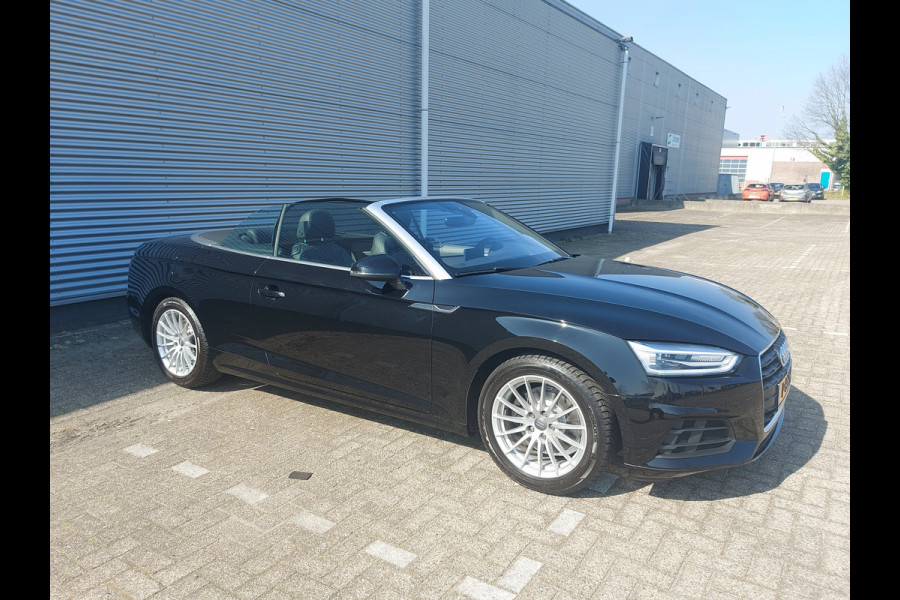 Audi A5 Cabriolet 2.0 TFSI MHEV Pro Line Automaat, airco,navigatie,stoelverwarming,lederen bekleding,parkeersensoren,