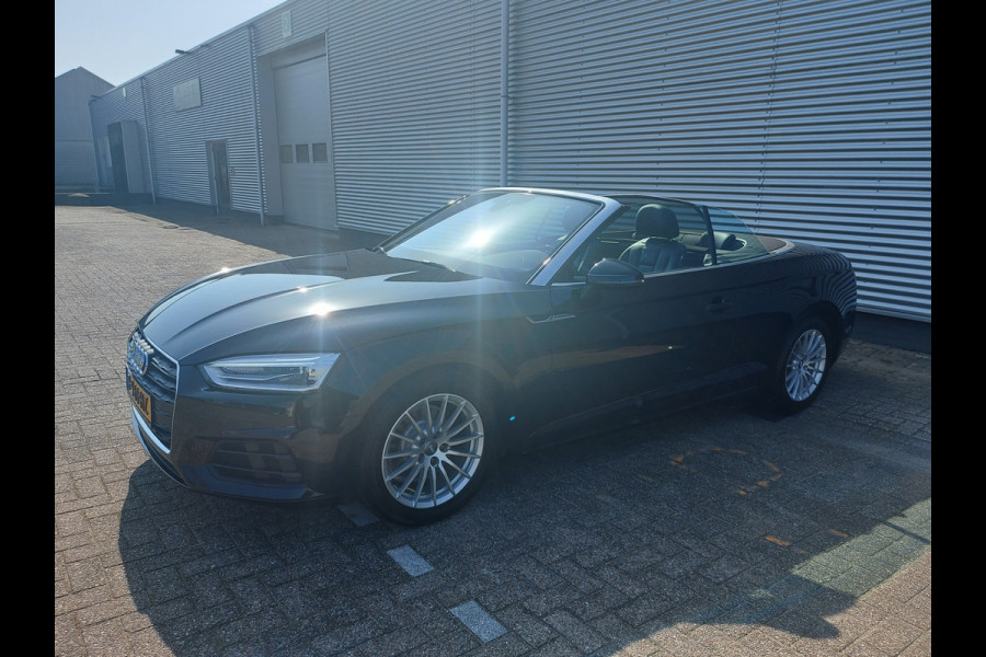 Audi A5 Cabriolet 2.0 TFSI MHEV Pro Line Automaat, airco,navigatie,stoelverwarming,lederen bekleding,parkeersensoren,