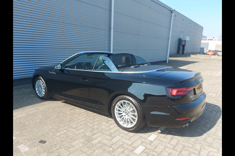 Audi A5 Cabriolet 2.0 TFSI MHEV Pro Line Automaat, airco,navigatie,stoelverwarming,lederen bekleding,parkeersensoren,