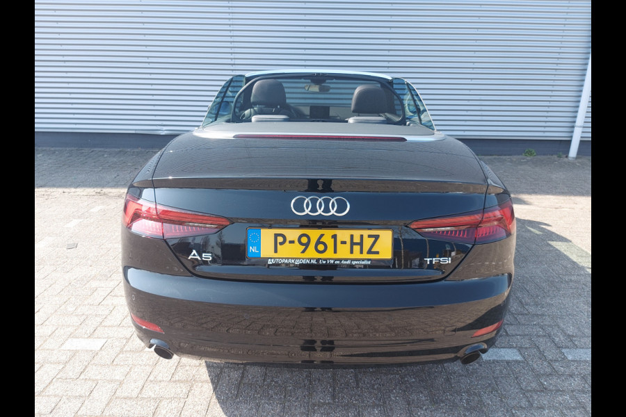 Audi A5 Cabriolet 2.0 TFSI MHEV Pro Line Automaat, airco,navigatie,stoelverwarming,lederen bekleding,parkeersensoren,