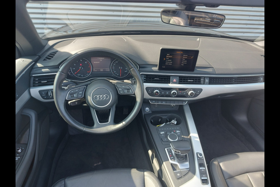 Audi A5 Cabriolet 2.0 TFSI MHEV Pro Line Automaat, airco,navigatie,stoelverwarming,lederen bekleding,parkeersensoren,