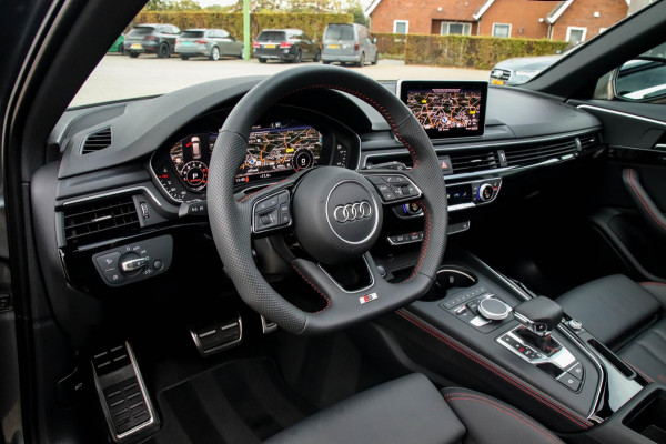 Audi A4 Avant 40 2.0TFSI S line Black Edition Facelift 190pk S-Tronic 2e|DLR|Panoramadak|Virtual Cockpit|Leder|LED Matrix|Black|19