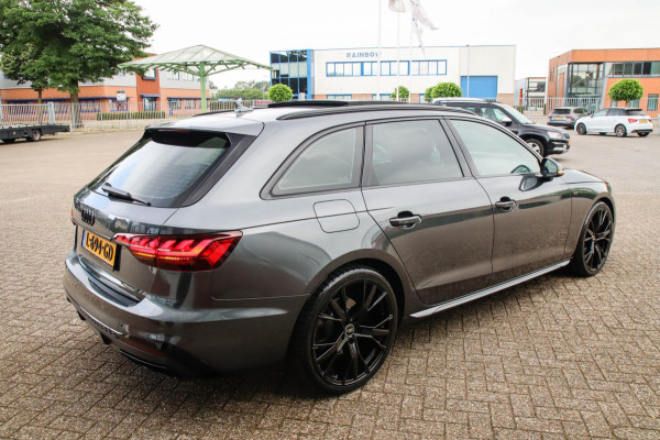 Audi A4 Avant 40 2.0 TFSI S line Black Edition Facelift 190pk S-Tronic! DLR|Panoramadak|Virtual Cockpit|Leder|LED Matrix|ACC|Black