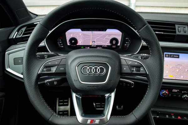 Audi Q3 35 TFSI 1.5 TFSI S Line Pro Line S 150pk S-Tronic! 1e Eig|NL|DLR|Panoramadak|Virtual Cockpit|LED Matrix|Leder|20inch|Black