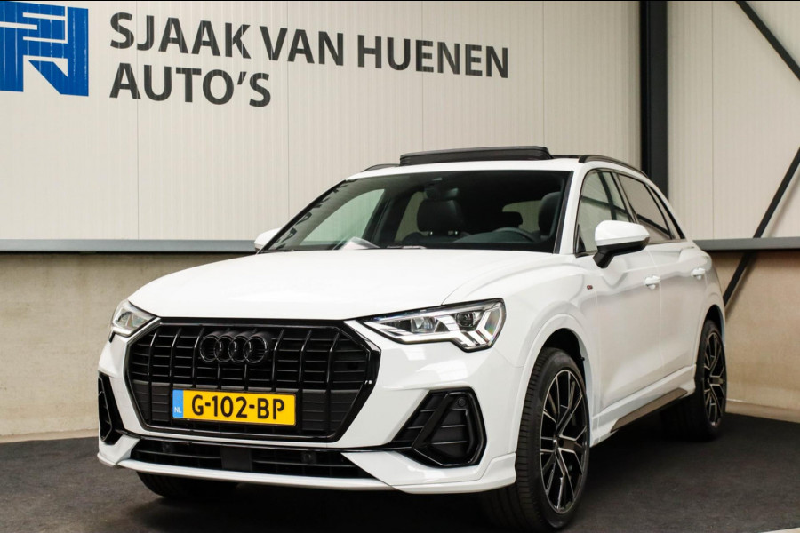 Audi Q3 35 TFSI 1.5 TFSI S Line Pro Line S 150pk S-Tronic! 1e Eig|NL|DLR|Panoramadak|Virtual Cockpit|LED Matrix|Leder|20inch|Black