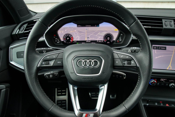 Audi Q3 35 TFSI 1.5 TFSI S Line Pro Line S 150pk S-Tronic 1e Eig|Panoramadak|Virtual Cockpit|LED Matrix|Leder|ACC|B&O|20inch|Black