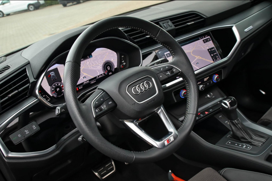 Audi Q3 35 TFSI 1.5 TFSI S Line Pro Line S 150pk S-Tronic 1e Eig|Panoramadak|Virtual Cockpit|LED Matrix|Leder|ACC|B&O|20inch|Black