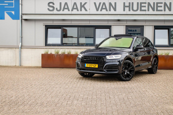 Audi Q5 55 TFSI e Quattro Competition Pro Line S S-Line 367pk Automaat! 1e Eig|DLR|Panoramadak|Virtual Cockpit|Camera|Black|22inch