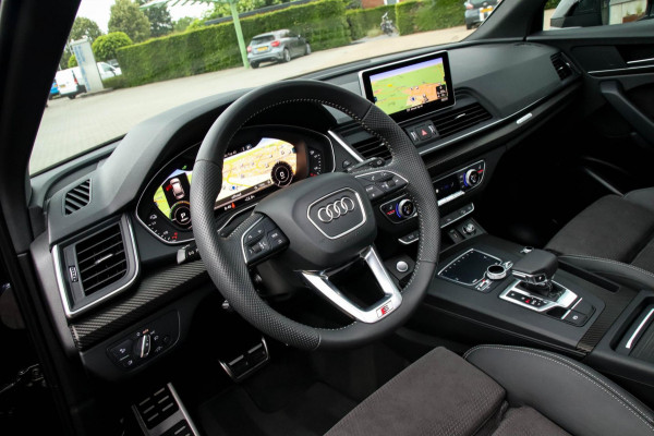 Audi Q5 55 TFSI e Quattro Competition Pro Line S S-Line 367pk Automaat! 1e Eig|DLR|Panoramadak|Virtual Cockpit|Camera|Black|22inch