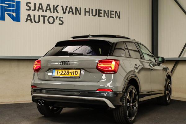 Audi Q2 1.4 TFSI CoD Sport Pro Line S S-line 150pk S-Tronic! 1e Eig|DLR|Panoramadak|LED Matrix|3D Knippers|Camera|B&O|Black|19inch