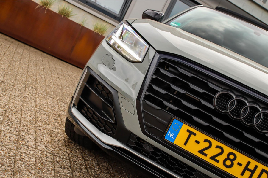 Audi Q2 1.4 TFSI CoD Sport Pro Line S S-line 150pk S-Tronic! 1e Eig|DLR|Panoramadak|LED Matrix|3D Knippers|Camera|B&O|Black|19inch