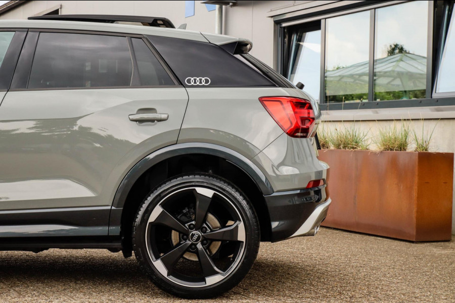 Audi Q2 1.4 TFSI CoD Sport Pro Line S S-line 150pk S-Tronic! 1e Eig|DLR|Panoramadak|LED Matrix|3D Knippers|Camera|B&O|Black|19inch