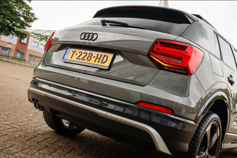 Audi Q2 1.4 TFSI CoD Sport Pro Line S S-line 150pk S-Tronic! 1e Eig|DLR|Panoramadak|LED Matrix|3D Knippers|Camera|B&O|Black|19inch