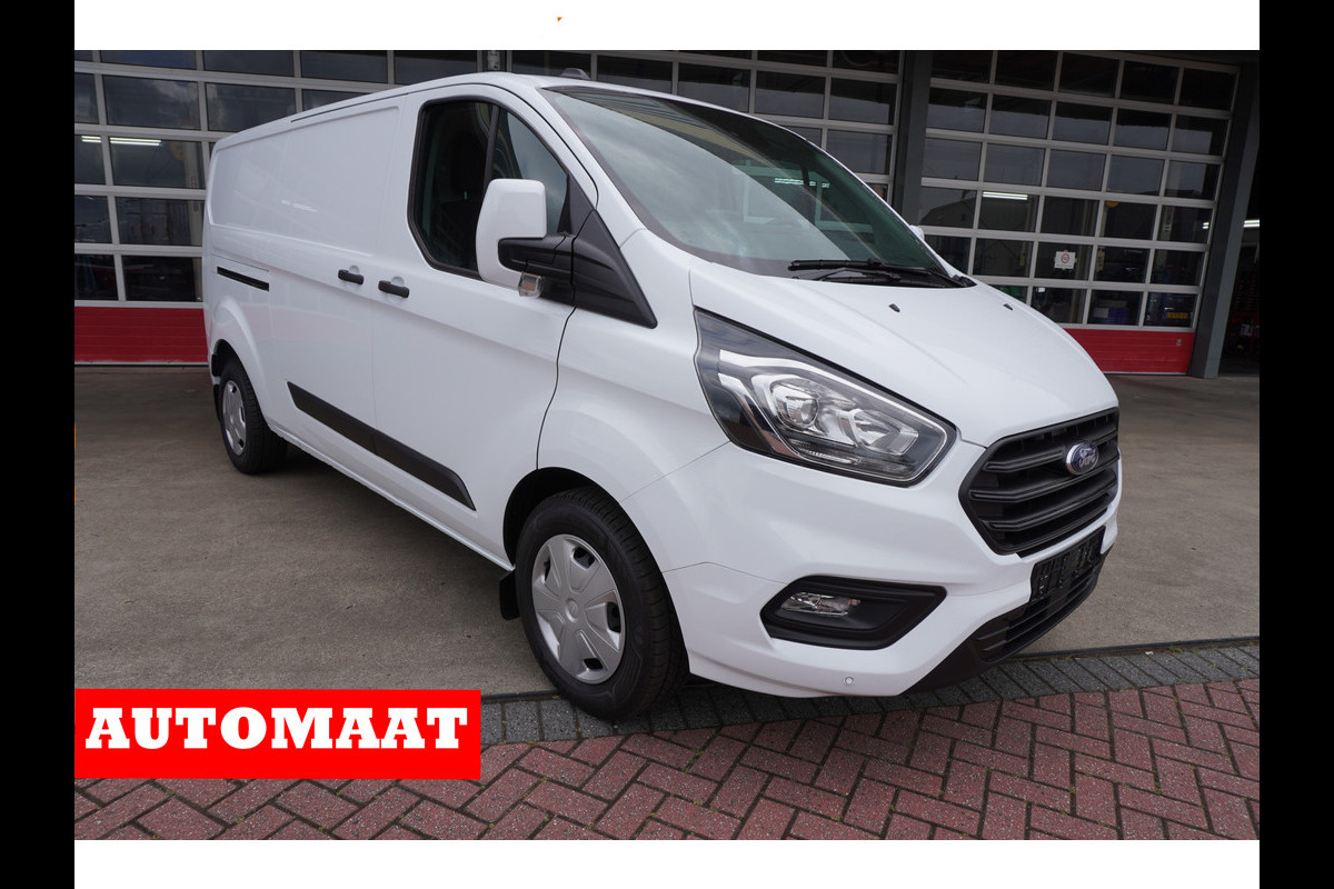 Ford Transit Custom 300L 2.0 TDCI 130PK L2H1 Trend Automaat Nr. V086 | Airco | Cruise | Navi | Dak Ventilator| Trekhaak | Betimmering