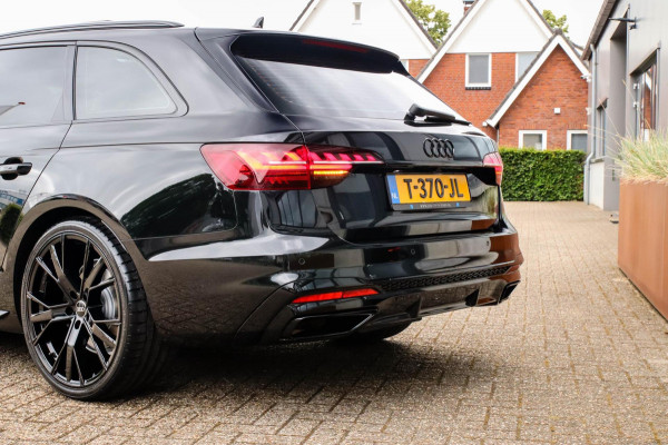 Audi A4 Avant 40 2.0 TFSI S line Black Edition Facelift 190pk S-Tronic! DLR|Panoramadak|Virtual Cockpit|Leder|LED Matrix|ACC|Black