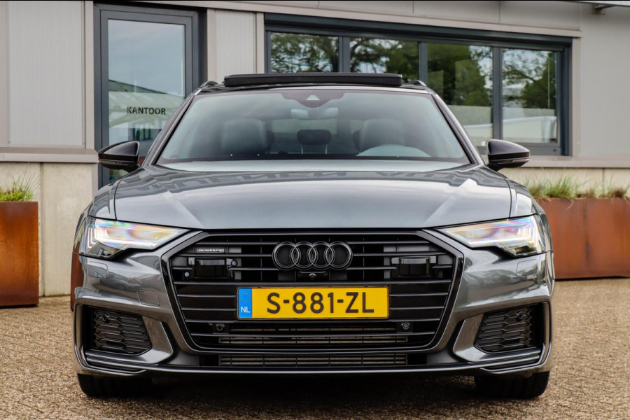 Audi A6 Avant 45 2.0TFSI Quattro S line Edition 245pk Automaat! 1e|Panoramadak|Virtual Cockpit|Leder|HD Matrix LED|Black|Trekhaak