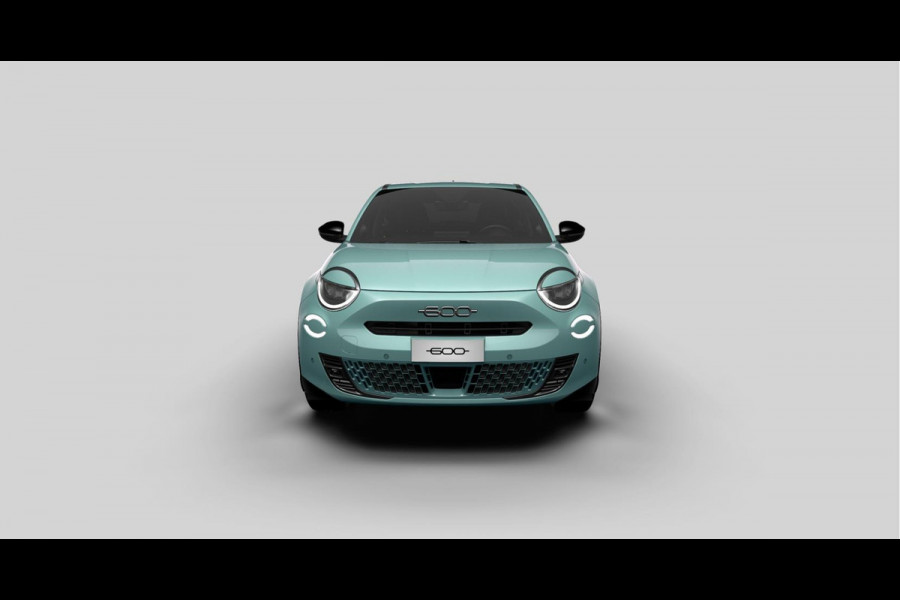 Fiat 600E La Prima 54 kWh | Clima | Adapt. Cruise | Camera | BSM | 18" | Stoelverwarming | Apple Carplay | Elektr. A-Klep | *SEPP Subsidie € 2.950,-