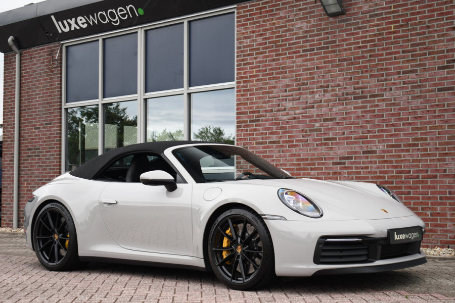 Porsche 911 Cabriolet 3.0 Carrera 4S 450pk Ceramic | Kreide | Chrono | Sportuitlaat | Bose