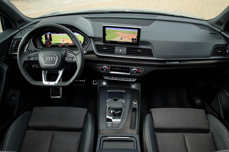 Audi Q5 2.0 TFSI Quattro Pro Line S S-Line 252pk Automaat! 1e Eig|Panoramadak|Virtual Cockpit|Leder elektrisch|B&O|Camera|Black|22