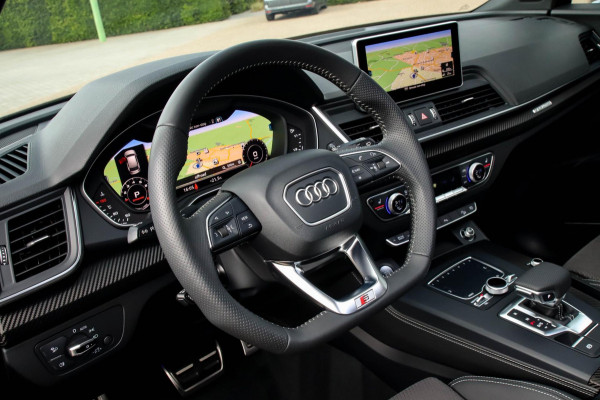 Audi Q5 2.0 TFSI Quattro Pro Line S S-Line 252pk Automaat! 1e Eig|Panoramadak|Virtual Cockpit|Leder elektrisch|B&O|Camera|Black|22