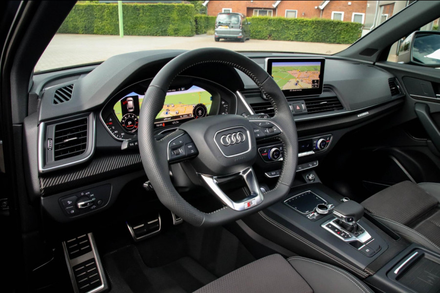 Audi Q5 2.0 TFSI Quattro Pro Line S S-Line 252pk Automaat! 1e Eig|Panoramadak|Virtual Cockpit|Leder elektrisch|B&O|Camera|Black|22