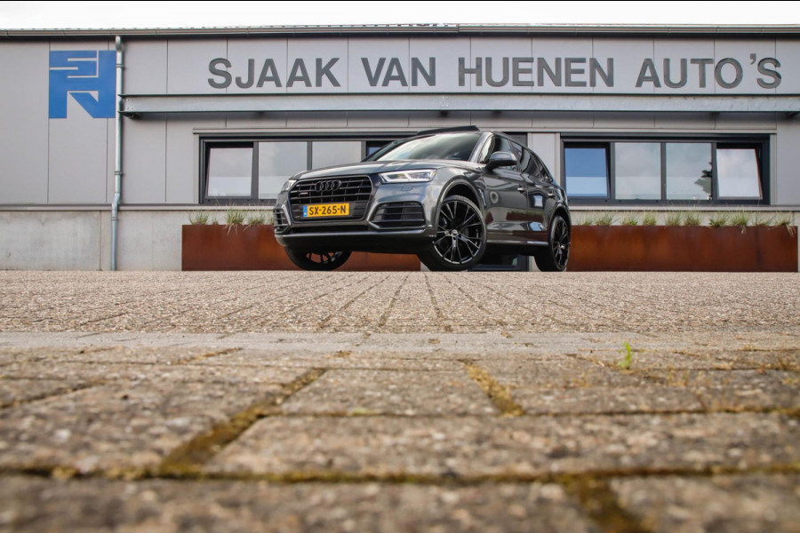 Audi Q5 2.0 TFSI Quattro Pro Line S S-Line 252pk Automaat! 1e Eig|Panoramadak|Virtual Cockpit|Leder elektrisch|B&O|Camera|Black|22