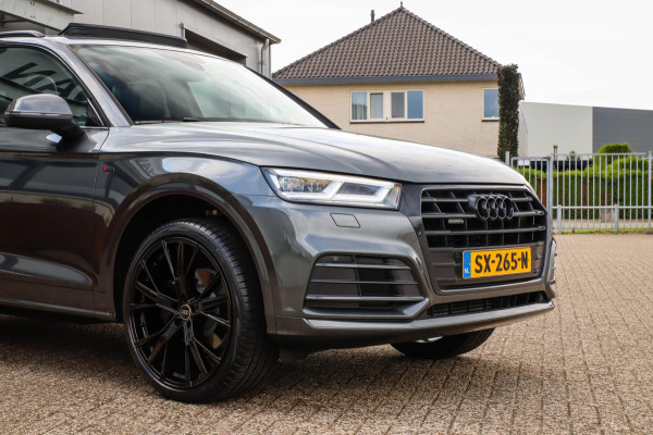 Audi Q5 2.0 TFSI Quattro Pro Line S S-Line 252pk Automaat! 1e Eig|Panoramadak|Virtual Cockpit|Leder elektrisch|B&O|Camera|Black|22