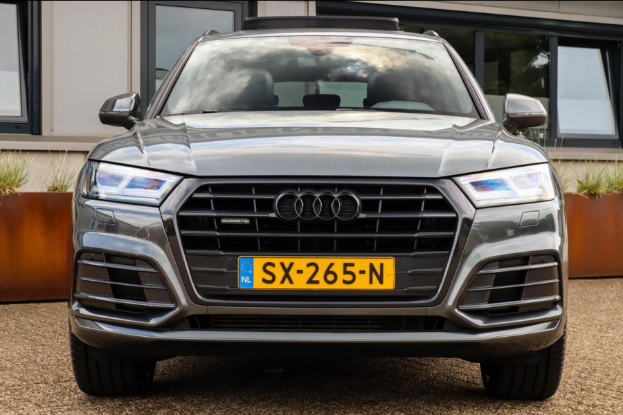 Audi Q5 2.0 TFSI Quattro Pro Line S S-Line 252pk Automaat! 1e Eig|Panoramadak|Virtual Cockpit|Leder elektrisch|B&O|Camera|Black|22