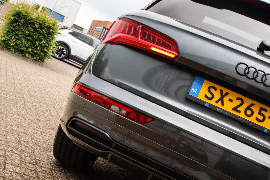 Audi Q5 2.0 TFSI Quattro Pro Line S S-Line 252pk Automaat! 1e Eig|Panoramadak|Virtual Cockpit|Leder elektrisch|B&O|Camera|Black|22