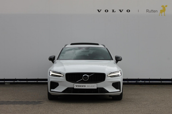 Volvo V60 T6 340PK Automaat Recharge AWD R-Design Panoramisch schuif-kanteldak / Adaptive Cruise Control / Trekhaak / Head-up display / Apple Carplay / DAB+