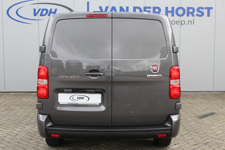 Fiat Scudo 2.0-145pk MultiJet L3H1 Professional. Airco, navigatie, boordcomputer, schuifdeur li.+re., regensensor, Apple carplay/Android auto, metallic lak, cruise cntrl, 3-zits, bluetooth telefoonvoorb. etc.